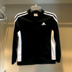 Boys Adidas zip up jacket